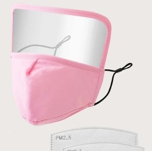 Detachable Face Mask w/ 2 Filters
